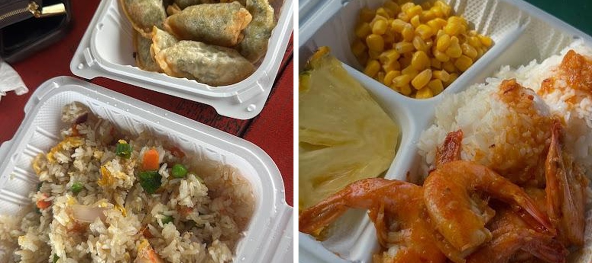 Aloha Shrimp Menu