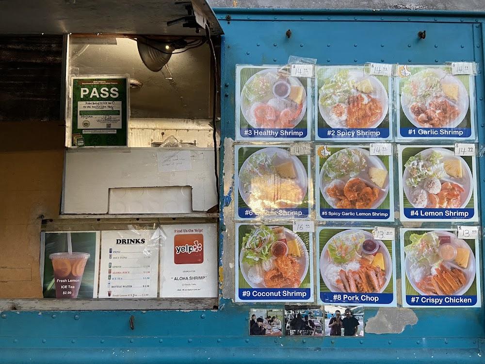 Aloha Shrimp Menu image 4